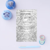 Prospectus 14 Cm X 21,6 Cm Programme | Crystal Silver (Simple)