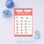 Prospectus 14 Cm X 21,6 Cm Puzzle des maths de Noël ! (Simple)