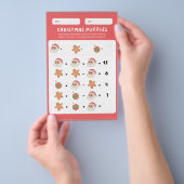 Prospectus 14 Cm X 21,6 Cm Puzzle des maths de Noël ! (Poignée)