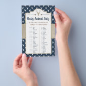 Prospectus 14 Cm X 21,6 Cm Quiz animal bébé, cerf de forêt (Poignée)