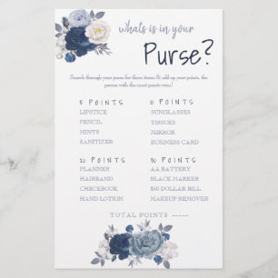 Prospectus 14 Cm X 21,6 Cm Qu'y a-t-il dans votre sac à main ? Flyer de la ca