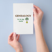 Prospectus 14 Cm X 21,6 Cm Racines de généalogie (Poignée)