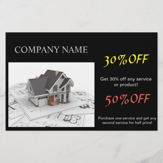 Prospectus 14 Cm X 21,6 Cm Rénovation Handyman Architecte de construction (Devant)