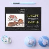 Prospectus 14 Cm X 21,6 Cm Rénovation Maison Retrait Entrepreneur Constructio (Simple)