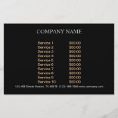 Prospectus 14 Cm X 21,6 Cm Rénovation moderne Construction de menuiserie (Dos)