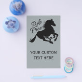 Prospectus 14 Cm X 21,6 Cm Ride Flyers personnalisés gratuits (Simple)