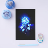 Prospectus 14 Cm X 21,6 Cm Rose bleu brûlant (Simple)