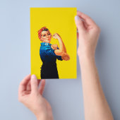Prospectus 14 Cm X 21,6 Cm Rosie The Riveter (Poignée)
