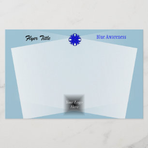 Prospectus 14 Cm X 21,6 Cm Ruban de trèfle bleu par Kenneth Yoncich