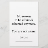 Prospectus 14 Cm X 21,6 Cm Ruban DVA (humanisé) (Dos)