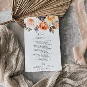 Prospectus 14 Cm X 21,6 Cm Rustic Earth I Spy Photo Scavenger Chasse Jeu