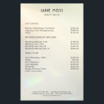 Prospectus 14 Cm X 21,6 Cm Salon moderne à lumière<br><div class="desc">Flyer moderne Llow Salon. Parfait pour Coiffeur,  maquillage,  clous et cils artistes et plus encore. Modifiez votre texte en quelques minutes.</div>