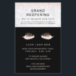 Prospectus 14 Cm X 21,6 Cm Salon Rose Gold Lash Salon Grand Réouverture Sécur<br><div class="desc">Une collection complète et cohérente pour tous vos produits et fournitures d'affaires. Aviser les clients de votre réouverture en mettant en place de nouvelles mesures de sécurité contre les troubles. Une collection de produits pour promouvoir les lignes directrices sur la distance sociale.Ces produits sont très efficaces pour s'assurer que les...</div>