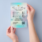 Prospectus 14 Cm X 21,6 Cm Service de nettoyage à domicile moderne Flyer (Poignée)