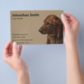 Prospectus 14 Cm X 21,6 Cm Simple Chien Walker Service (Poignée)