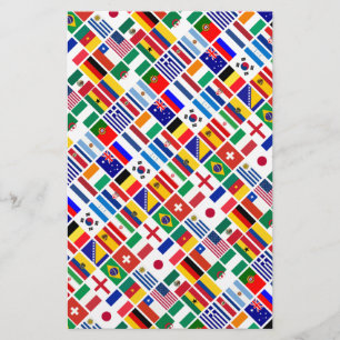 Prospectus 14 Cm X 21,6 Cm SOCCER 2014 emblem pattern