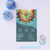 Prospectus 14 Cm X 21,6 Cm Sol Mandala (Simple)