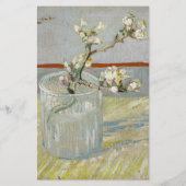 Prospectus 14 Cm X 21,6 Cm Sprig of Flowering Almond in a Glass by Van Gogh (Dos)