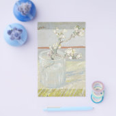 Prospectus 14 Cm X 21,6 Cm Sprig of Flowering Almond in a Glass by Van Gogh (Simple)