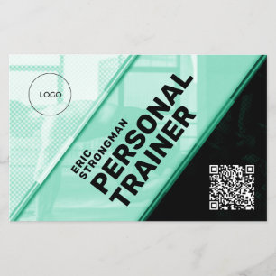 Prospectus 14 Cm X 21,6 Cm Style géométrique futuriste moderne