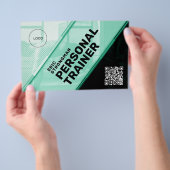 Prospectus 14 Cm X 21,6 Cm Style géométrique futuriste moderne (Poignée)