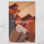 Prospectus 14 Cm X 21,6 Cm Tapis et sol Circulaire (Dos)