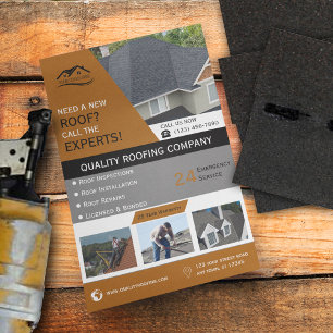 Prospectus 14 Cm X 21,6 Cm Toiture Business Gold