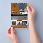 Prospectus 14 Cm X 21,6 Cm Toiture Business Gold (Poignée)