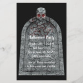 Prospectus 14 Cm X 21,6 Cm Tombstone - Halloween Flyer (Devant)