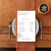 Prospectus 14 Cm X 21,6 Cm Toskana Rustic Elegance