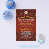 Prospectus 14 Cm X 21,6 Cm Tribal Earth Event Flyer (Simple)