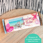 Prospectus 14 Cm X 21,6 Cm Tropical Rose Custom Wedding Bar Wrapper<br><div class="desc">Personnalisez votre propre étiquette de chocolat mariage tropical ou un paquet de pâtisserie avec un étiquette en papier customisé. Le rose tropical, corail plumeria fleurs étiquette est attrayant avec votre propre libellé. Ajoutez le monogramme du couple sur le dos pour une touche finale. Utilisez ce étiquette d'emballage personnalisé budget pour...</div>
