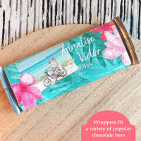 Tropical Turquoise, Mariage rose barrette à sucrer