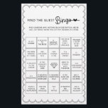 Prospectus 14 Cm X 21,6 Cm Trouvez minimaliste trouver l'invité bingo nuptial<br><div class="desc">Conçu pour se coordonner avec notre collection Scalloped Border, ce joli minimaliste trouve le jeu de bingo nuptiale invité dispose d'un design classique avec une torsion unique - la bordure à pétales est une d'une sorte, et va certainement ajouter une légère touche rétro à ce jeu. Si vous voulez attirer...</div>