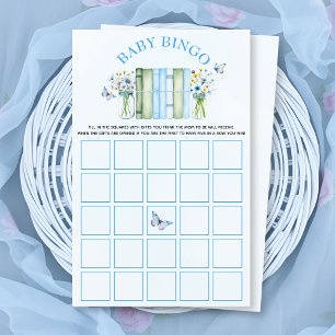 Prospectus 14 Cm X 21,6 Cm Un jeu de bingo pour la baby shower "Un nouveau ch