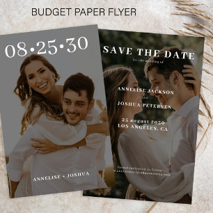 Prospectus 14 Cm X 21,6 Cm Un mariage photo moderne 2 abordable enregistrer l