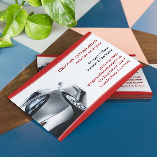 Prospectus 14 Cm X 21,6 Cm Voitures automatiques