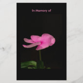 PROSPECTUS 14 CM X 21,6 CM VOL FLORAL À FLEURS UNIQUES (Devant)