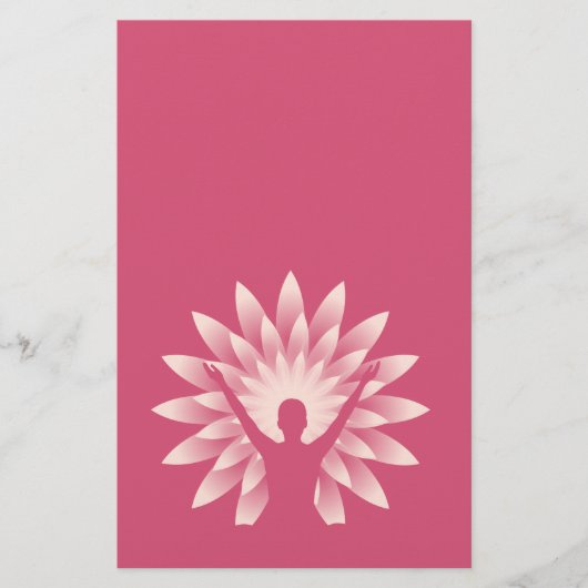 Prospectus 14 Cm X 21,6 Cm Yoga (Devant)