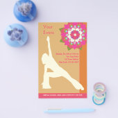 Prospectus 14 Cm X 21,6 Cm Yoga Pose Circulaire (Simple)