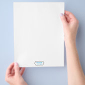 Prospectus 21,6 Cm X 24,94 Cm 100% Étiquette alimentaire maison (main)