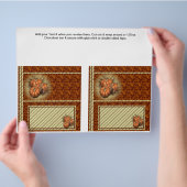 Prospectus 21,6 Cm X 24,94 Cm 2 Citrouilles Automne Personnalisé Hersheks Candy (main)