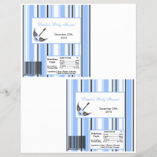 Prospectus 21,6 Cm X 24,94 Cm 2 Hershey's Grand Bar Wrapper Boy Blue Punk Rocker