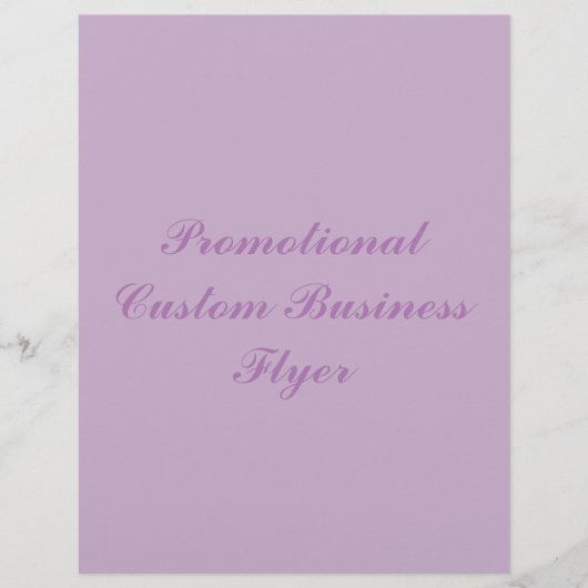 Prospectus 21,6 Cm X 24,94 Cm 8,5,x11 (Devant)