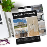 Prospectus 21,6 Cm X 24,94 Cm À vendre par le propriétaire Accueil Liste 2 côtés<br><div class="desc">Montrez votre maison sur ce flyer immobilier à deux côtés chic avec un accent noir. Commercialisez votre maison comme un pro avec ces prospectus à vendre par les propriétaires qui présentent tous les détails de votre annonce et les photos sur le devant et le dos. Grande publicité pour un propriétaire...</div>