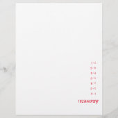 Prospectus 21,6 Cm X 24,94 Cm ABC "Baby Grows !" Flyer (Dos)