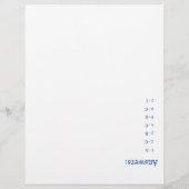 Prospectus 21,6 Cm X 24,94 Cm ABC Baby Trivia Game Flyer (Dos)