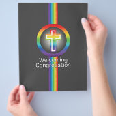 Prospectus 21,6 Cm X 24,94 Cm Accueil Congrégation christianisme (main)