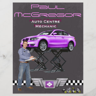 Prospectus 21,6 Cm X 24,94 Cm Acte Centre/Mechanic Flyer
