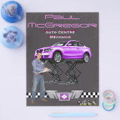 Prospectus 21,6 Cm X 24,94 Cm Acte Centre/Mechanic Flyer (Simple)